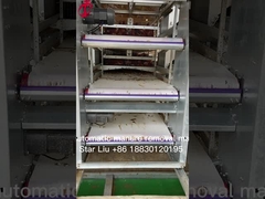 tipo máquina do raspador de 220V 380V da remoção do estrume para a estrela da casa de galinha das aves domésticas