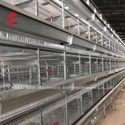 96 galinhas automáticas do ovo da grelha do sistema da gaiola de bateria das aves domésticas dos pássaros um tipo Rosa