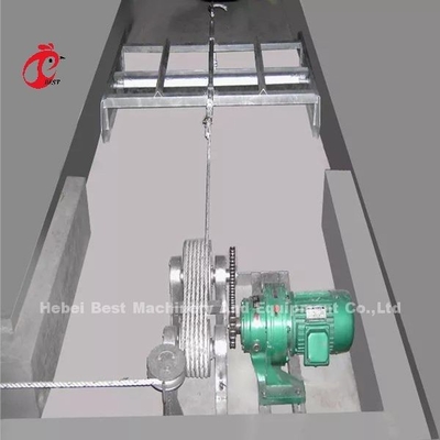 Sistema de manipulação do estrume da exploração avícola da eletricidade/equipamento 7kw Emily