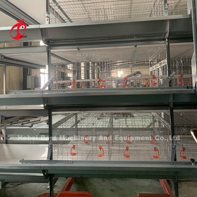 2Sistema de gaiolas de bateria de camada de.2m para 120-200 galinhas Adela