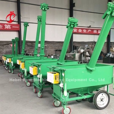 Carro de alimentação da galinha automática da bateria recarregável para a estrela da gaiola de bateria da galinha