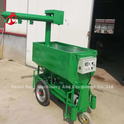 Carro de alimentação da galinha automática usado na gaiola Mia da galinha da bateria