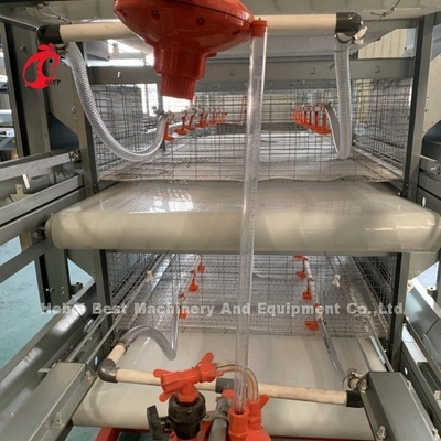 Tipo sistema Doris Shi de 4 séries H da gaiola de Chick Brooder Cage Pullet Chicks