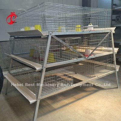Caixa de bateria galvanizado de alta resistência de aves de capoeira