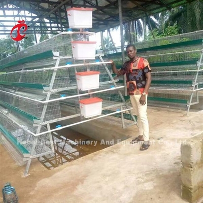 Preço da gaiola de bateria da exploração avícola na íris da gaiola da camada da série de Nigéria 4